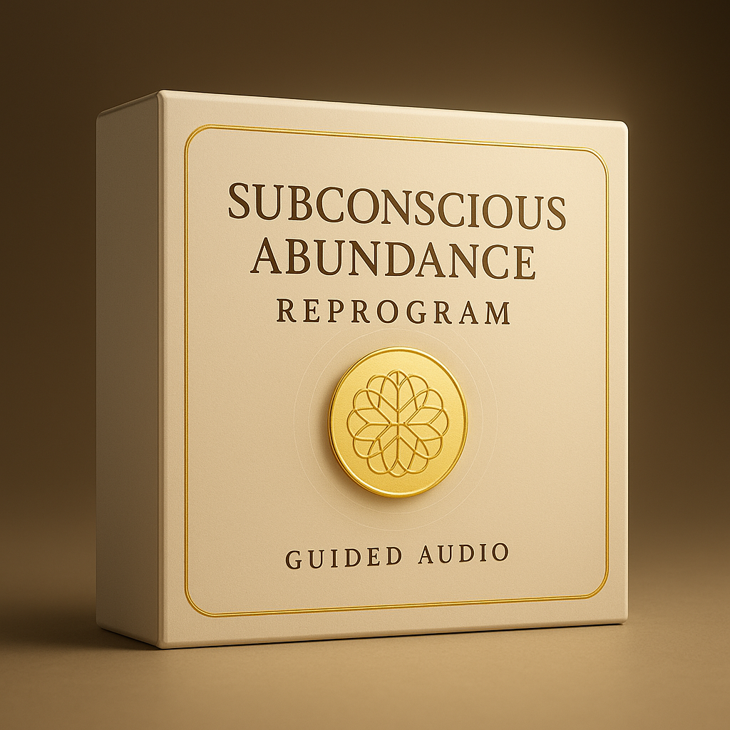 Subconscious Abundance Reprogram bonus box